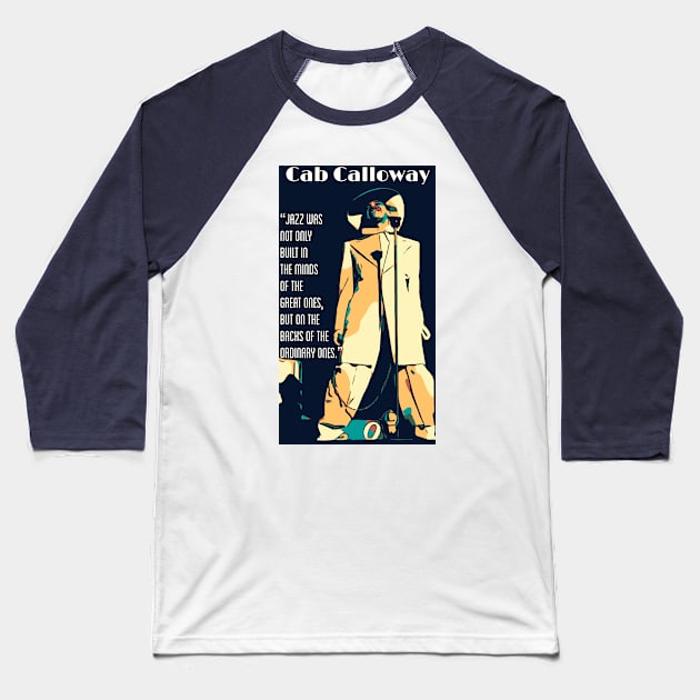 Cab Calloway Baseball T-Shirt by Corry Bros Mouthpieces - Jazz Stuff Shop